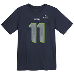 Jaxon Smith-Njigba Seattle Seahawks Preschool Super Bowl LX Patch Name & Number T-Shirt - College Navy | Nike discount