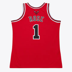 Derrick Rose Chicago Bulls 2008-09 Authentic Jersey sale - Red | Mitchell & Ness for sale