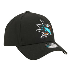 San Jose Sharks New Era Youth 9FORTY A-Frame Adjustable Hat Black