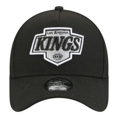 Los Angeles Kings New Era Youth 9FORTY A-Frame Adjustable Hat Black