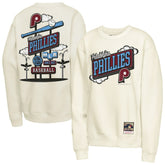 Philadelphia Phillies Youth Retro Billboard Sweatshirt - Natural | Mitchell & Ness
