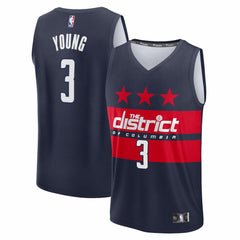Trae Young Washington Wizards Fast Break - Statement Edition - Navy | Fanatics on sale