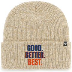 Chicago Bears '47 Good. Better. Best. Cuffed Knit Hat - Khaki sale