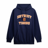 Detroit Tigers Big & Tall Heart & Soul Hoodie - Navy
