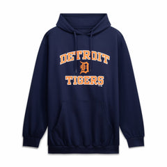 Detroit Tigers Big & Tall Heart & Soul Hoodie - Navy