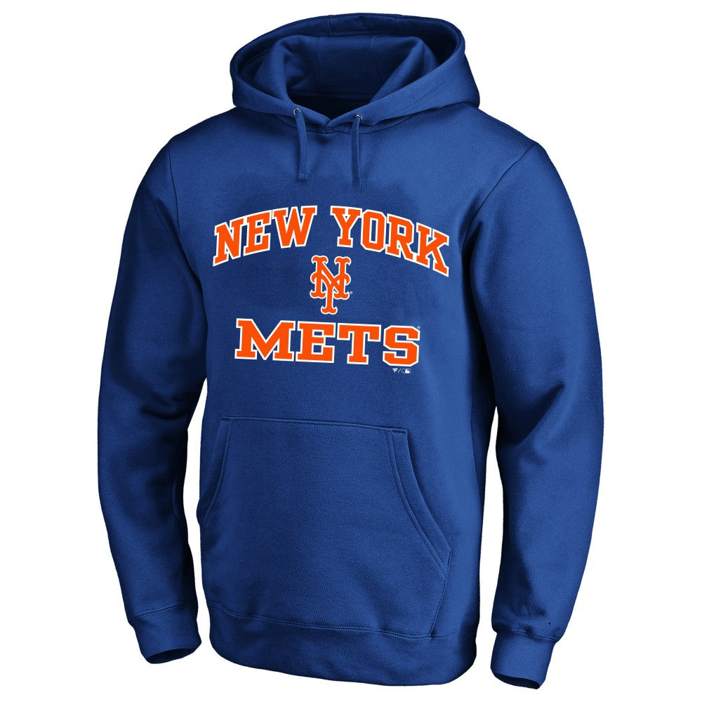 New York Mets Big & Tall Heart & Soul Hoodie - Royal