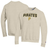 Pittsburgh Pirates Champion Eco Powerblend Sweatshirt - Oatmeal