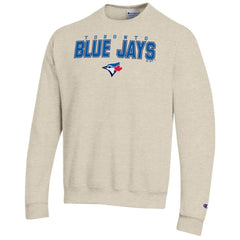 Toronto Blue Jays Champion Eco Powerblend Sweatshirt - Oatmeal