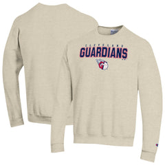 Cleveland Guardians Champion Eco Powerblend Sweatshirt - Oatmeal