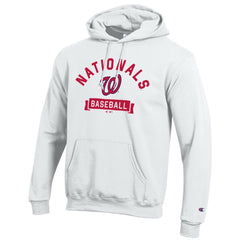 Washington Nationals Champion Eco Powerblend Hoodie - White