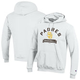 San Diego Padres Champion Eco Powerblend Hoodie - White