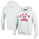 Cincinnati Reds Champion Eco Powerblend Hoodie - White