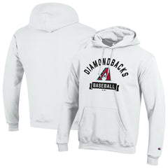 Arizona Diamondbacks Champion Eco Powerblend Hoodie - White