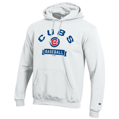 Chicago Cubs Champion Eco Powerblend Hoodie - White