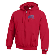 Philadelphia Phillies Champion Eco Powerblend Full-Zip Hoodie - Red