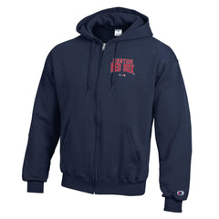 Boston Red Sox Champion Eco Powerblend Full-Zip Hoodie - Navy