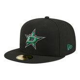 Dallas Stars New Era Color Pop 59FIFTY Fitted Hat Black