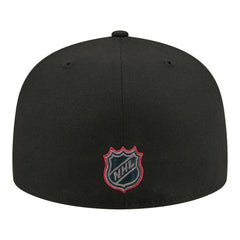 Colorado Avalanche New Era Color Pop 59FIFTY Fitted Hat Black