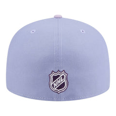 Toronto Maple Leafs New Era Lavender Bloom 59FIFTY Fitted Hat Light Purple/Purple