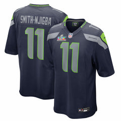 Jaxon Smith-Njigba Seattle Seahawks Super Bowl LX Patch Game Jersey - College Navy | Nike sale