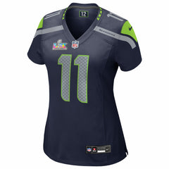 Jaxon Smith-Njigba Seattle Seahawks Women's Super Bowl LX Patch Game Jersey - College Navy | Nike outlet