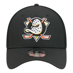 Anaheim Ducks New Era Logo 39THIRTY Flex Hat Black