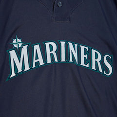 Ichiro Suzuki Seattle Mariners Big & Tall Cooperstown Mesh Batting Practice Jersey - Navy | Mitchell & Ness