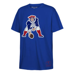 New England Patriots Youth Retro Logo T-Shirt - Royal online