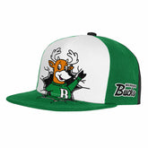 Milwaukee Bucks Youth Mascot Snapback Hat - Green | Mitchell & Ness cheap