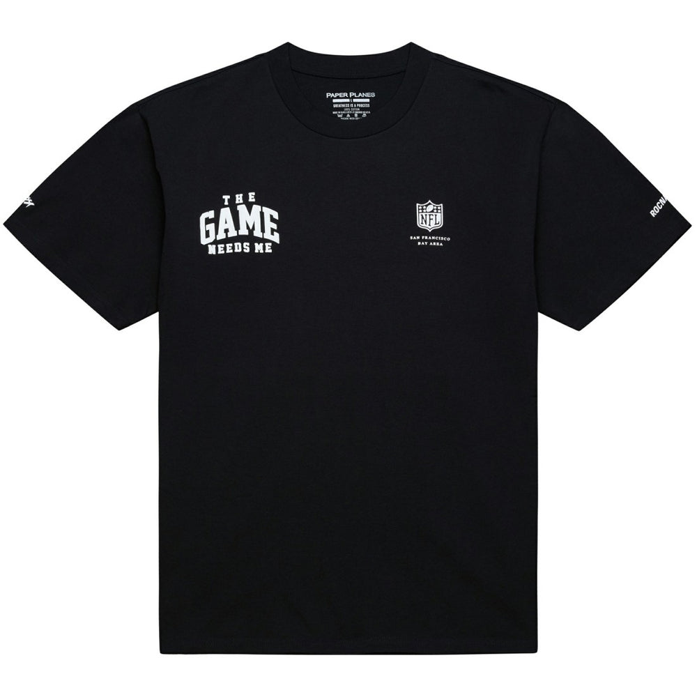 Super Bowl LX Roc Nation x Paper Planes x NFL T-Shirt - Black outlet