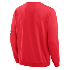 St. Louis Cardinals Darius Rucker Collection Washed Crew Neck Pullover Sweatshirt - Red