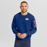 Boston Red Sox Darius Rucker Collection Washed Crew Neck Pullover Sweatshirt - Navy