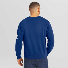 Los Angeles Dodgers Darius Rucker Collection Washed Crew Neck Pullover Sweatshirt - Royal