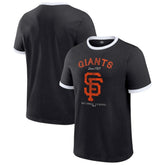 San Francisco Giants Darius Rucker Collection Washed Ringer T-Shirt - Black
