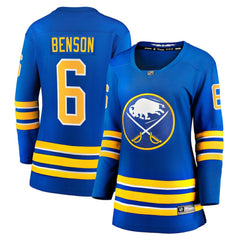 Zach Benson Buffalo Sabres Fanatics Women's Home Breakaway Jersey Royal