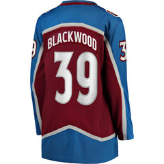 Mackenzie Blackwood Colorado Avalanche Fanatics Women's Home Breakaway Jersey Burgundy