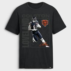 Colston Loveland Chicago Bears T-Shirt - Black sale