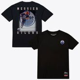 Mark Messier Edmonton Oilers Mitchell & Ness Photo T-Shirt Black