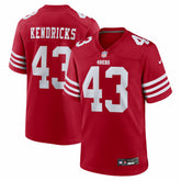 Eric Kendricks San Francisco 49ers Team Game Jersey - Scarlet | Nike cheap