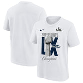 Seattle Seahawks Youth Super Bowl LX Champions Lombardi Trophy T-Shirt - White | Nike cheap