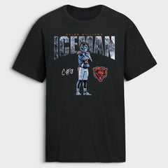 Caleb Williams Chicago Bears Iceman T-Shirt - Black discount