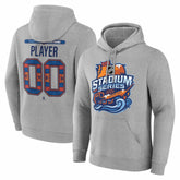 Tampa Bay Lightning 2026 NHL Stadium Series Personalized Name & Number Hoodie Gray