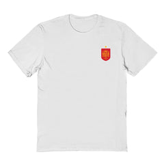 Spain National Team Vive La Fete Women's Impressions Artwork Fitted T-Shirt - White outlet