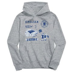 Chelsea Vive La Fete Youth Impressions Icons Hoodie - Gray on sale