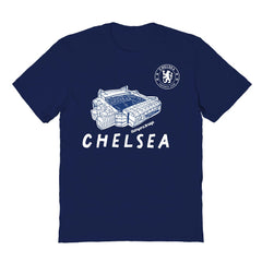 Chelsea Vive La Fete Youth Chilena Style T-Shirt - Navy outlet
