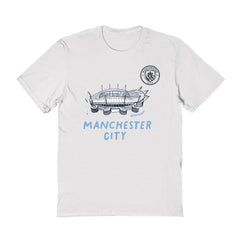 Manchester City Vive La Fete Women's Stadium Style T-Shirt - White cheap