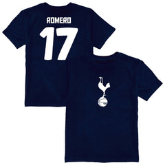 Cristian Romero Tottenham Hotspur Vive La Fete Youth Player Name & Number Color Badge T-Shirt - Navy on sale