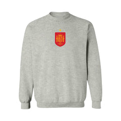 Spain National Team Vive La Fete Women's Color Badge Sweatshirt - Gray sale