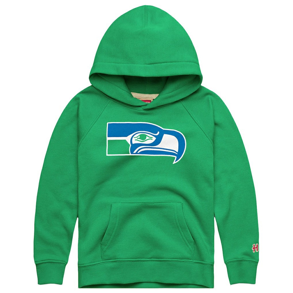 Seattle Seahawks Homage Youth '76 Season Tri-Blend Hoodie - Green outlet