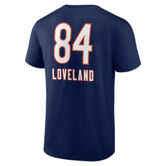 Colston Loveland Chicago Bears Team Wordmark T-Shirt - Navy sale